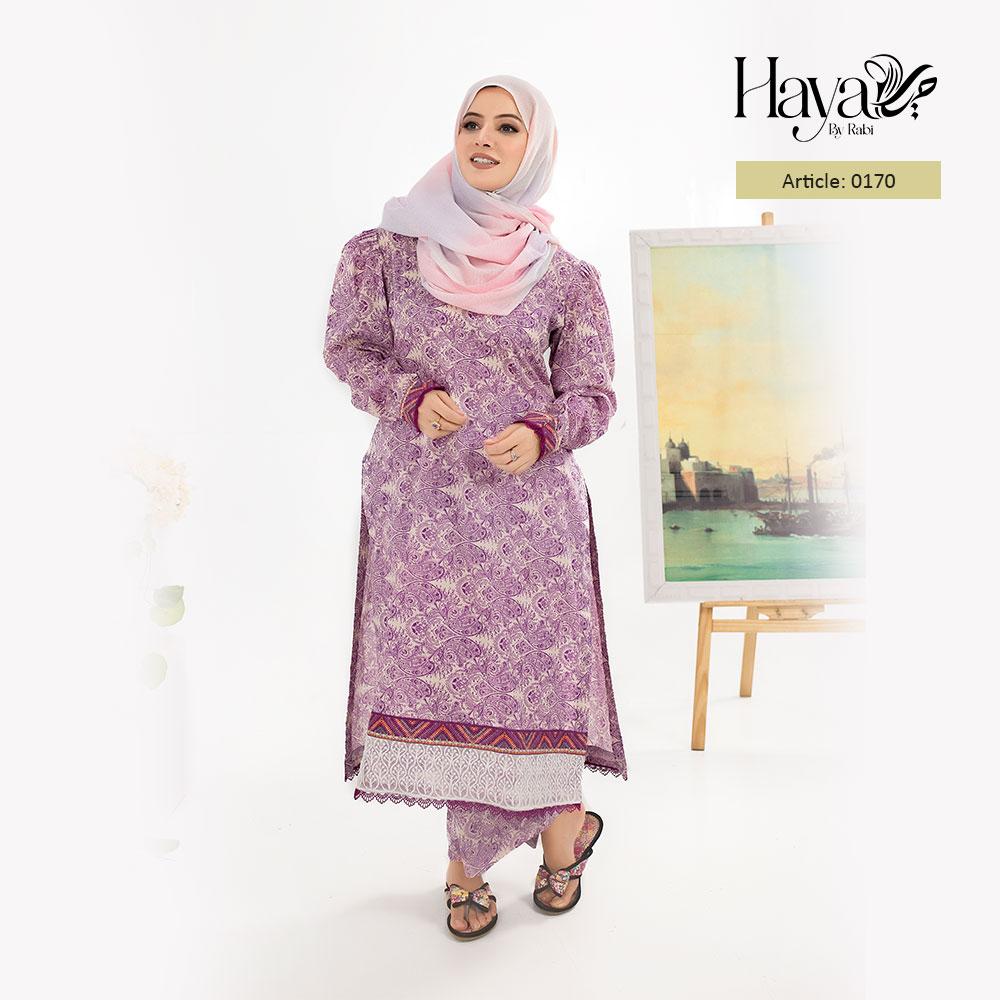 Emergence Lawn Suit 3.5m – Haya By Rabi