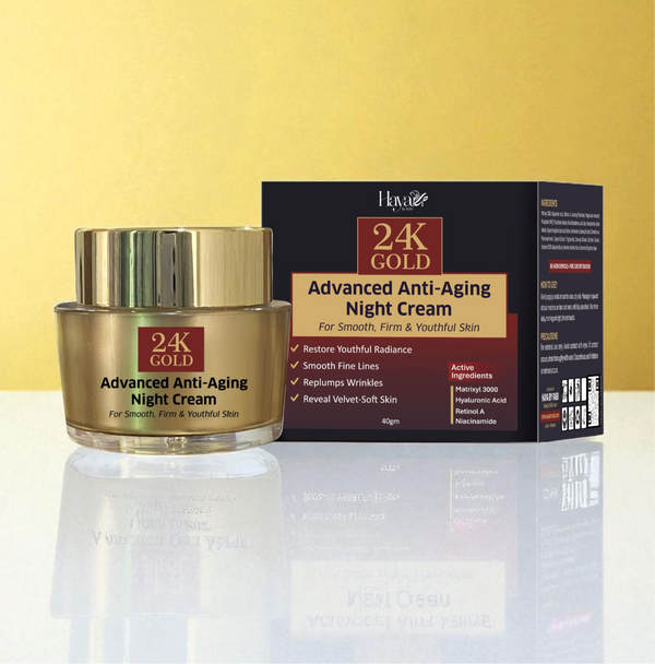 24K Gold Anti Aging Cream Haya by Rabi