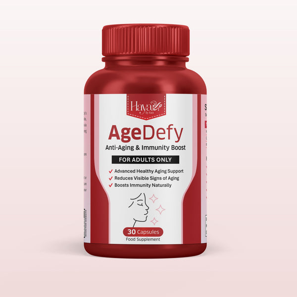 AgeDefy Capsules by Wellness by Rabi Pirzada – Anti-Aging & Immunity Support
