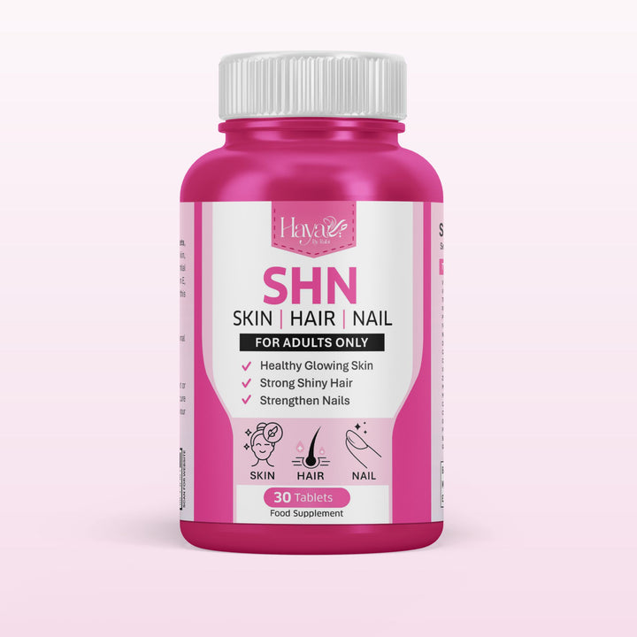 Shn SHN Tablets by Rabi Pirzada – Skin, Hair & Nail Care Supplement – Haya ...