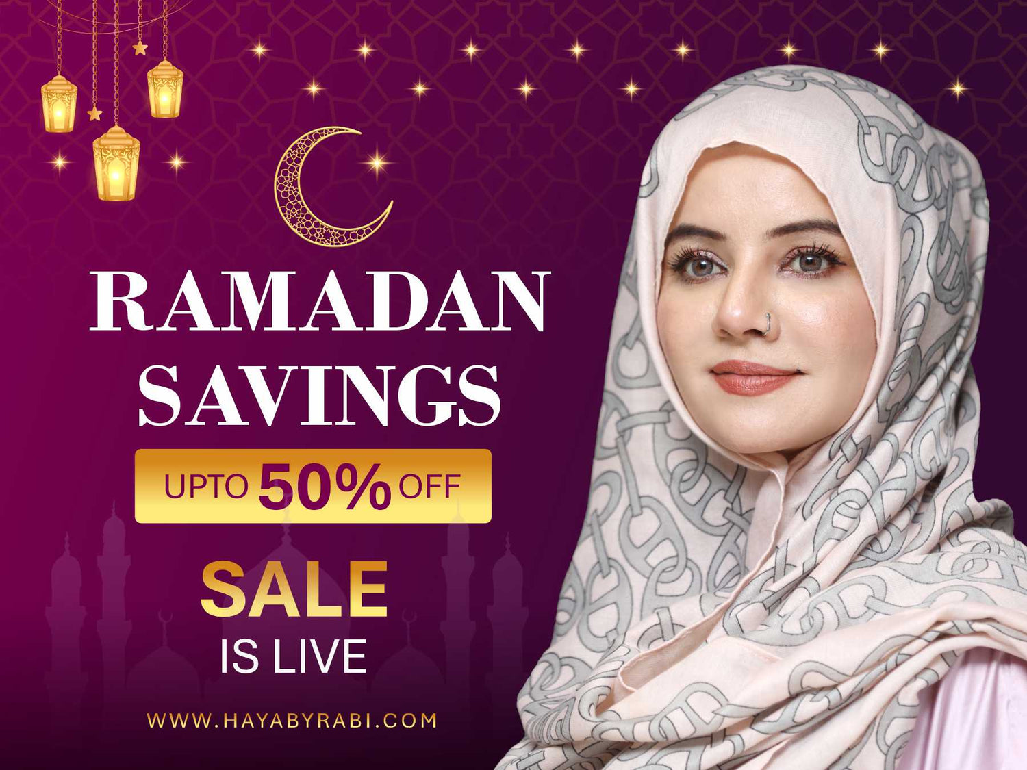 haya by rabi pirzada ramadan and eid sale offer skincare